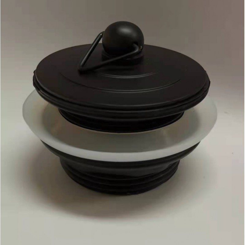 BL102 40MM Matt Black Bath Plug Waste 40MM