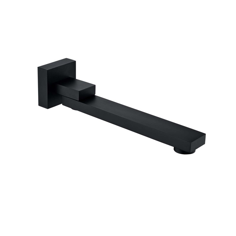 BL529 Matt Black Bath Spout