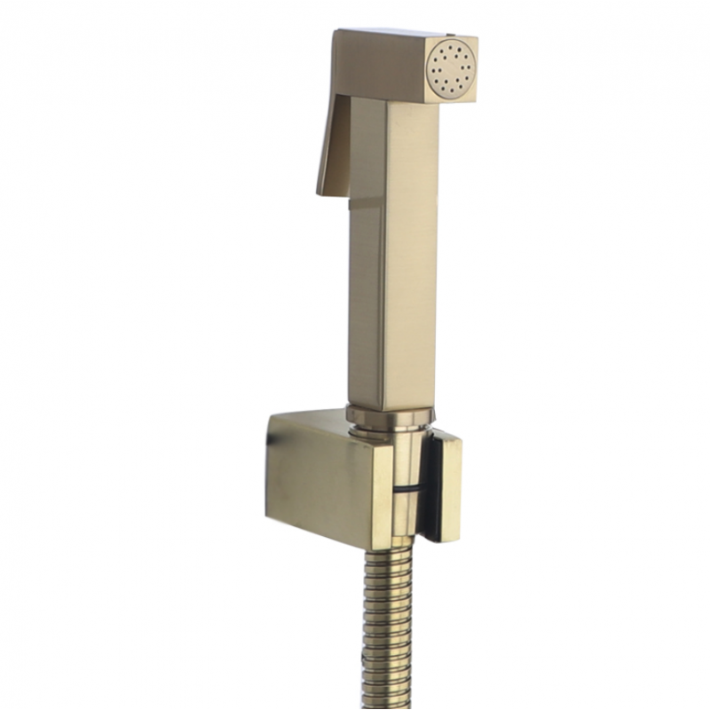 GO-30 Brushed Gold Hand Bidet Spray with hose
