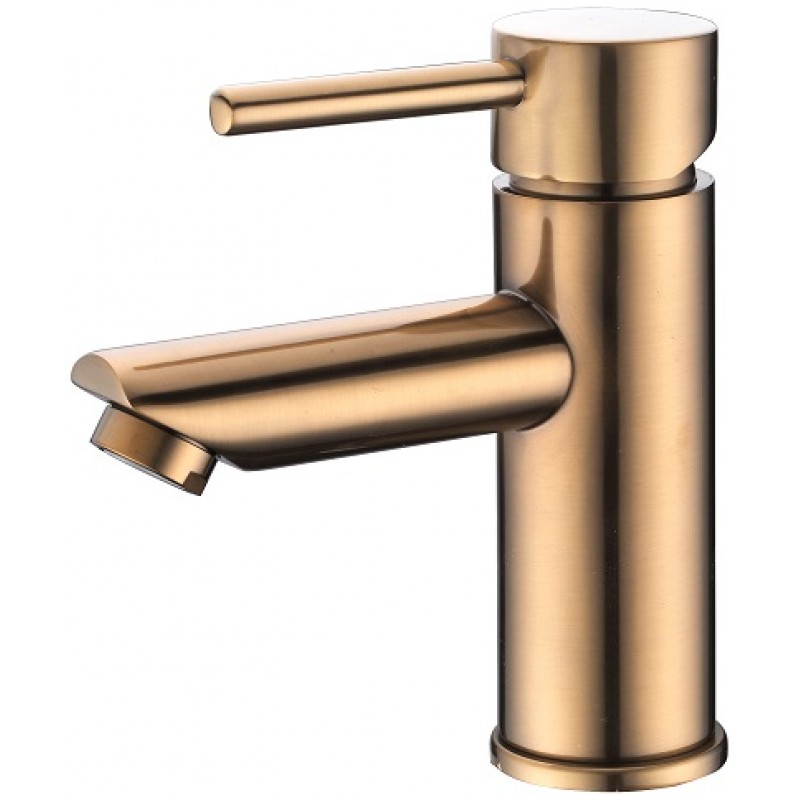 GO162 Brushed Gold Basin Mixer