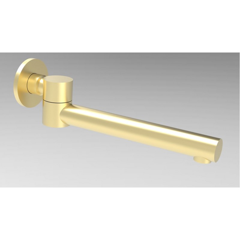GO528 Brushed Gold Bath Spout