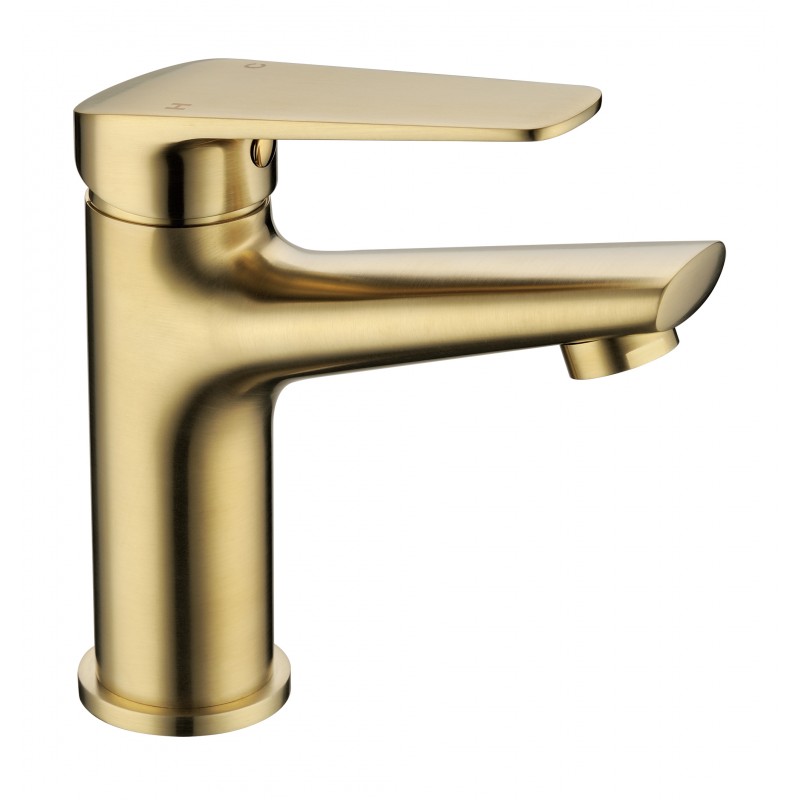 GO59B Brushed Gold Basin Mixer