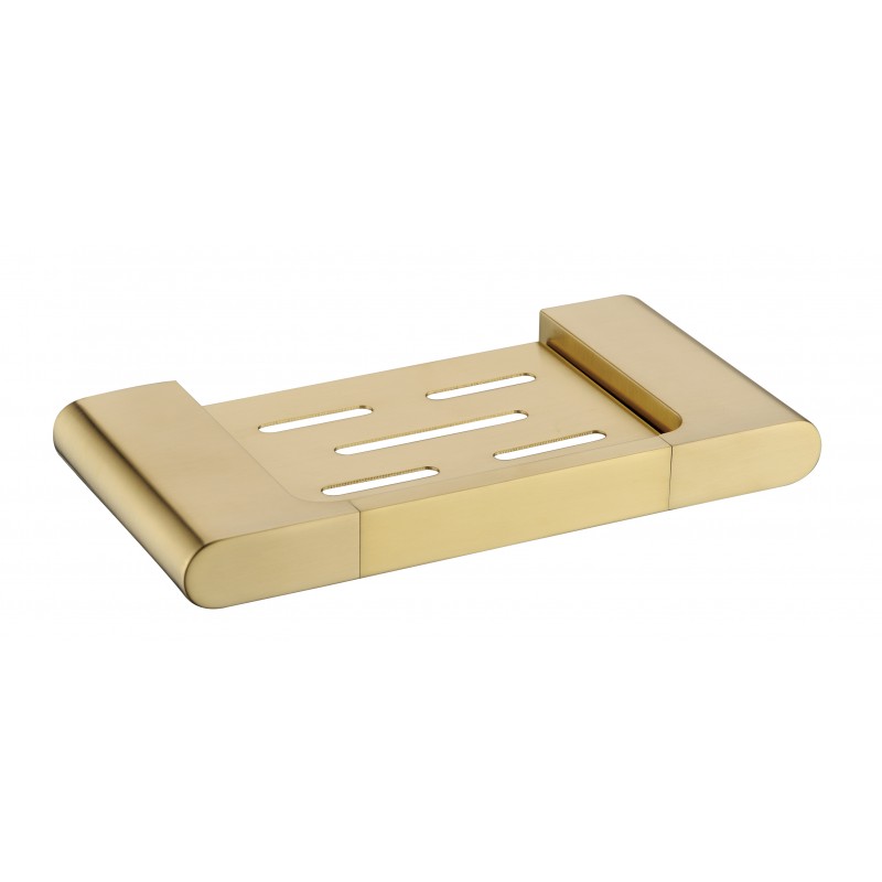 GO9269 Brushed gold soap dish