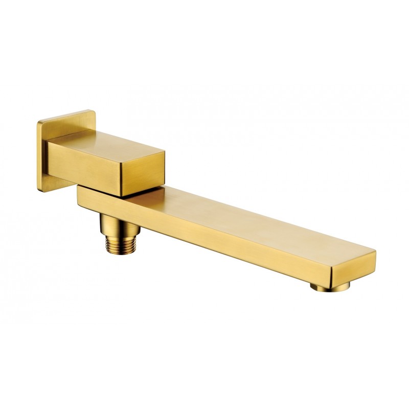 GO965 Bursh gold bath spout