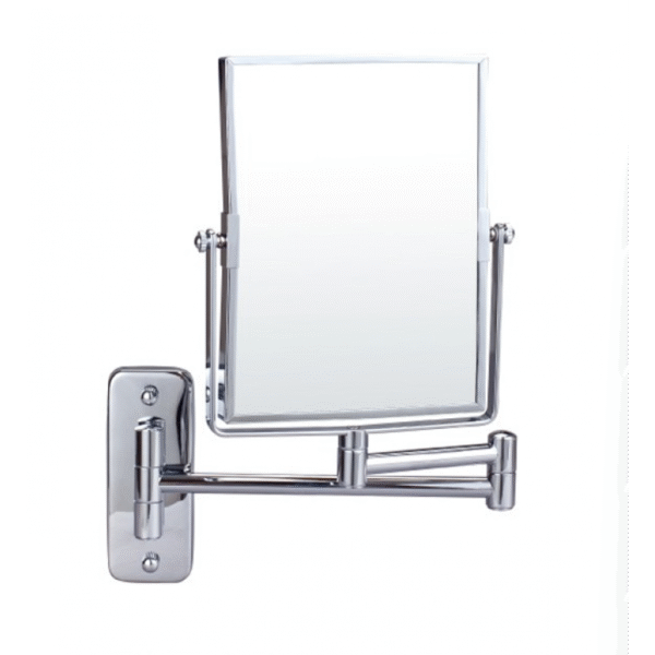 Swing Arm Shaving Mirror Square