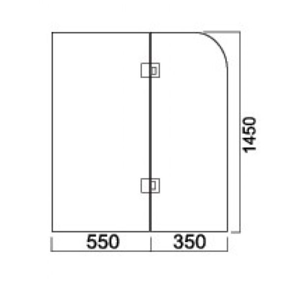 Fold Bath Screen - Image 3