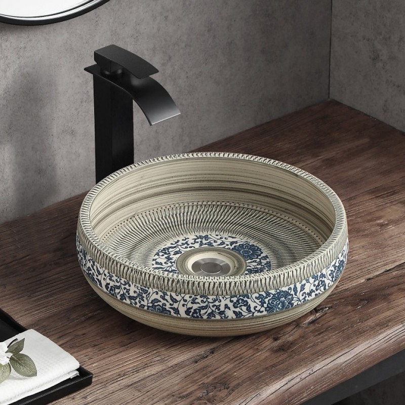 RE708 Ø410mm Round Above Counter Basin