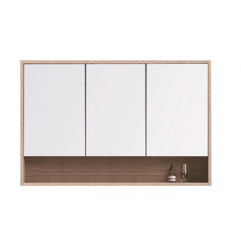 ST1200-HW Dark Walnut Timber looks Shaving Cabinet