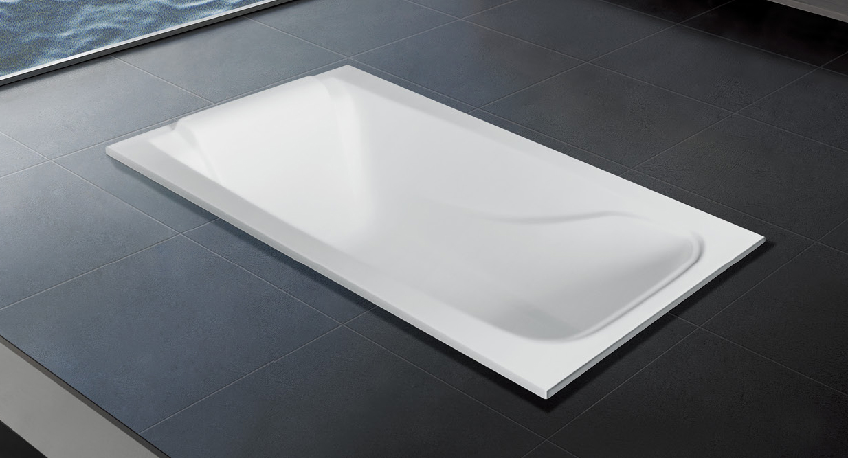 VB170N Bath tub with headrest