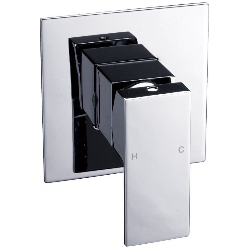 YO2111W Chrome Wall Mixer